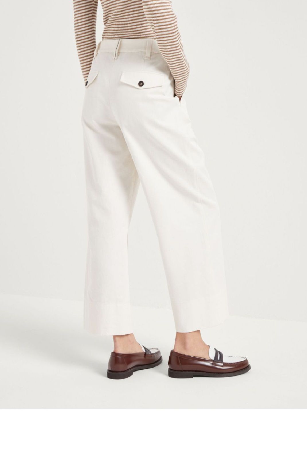 パンツ BRUNELLO CUCINELLI SS25 Monile pants (ML145P8833 C9002) BRUNELLO CUCINELLI PANTALONE - Sustainable SS25 Collection